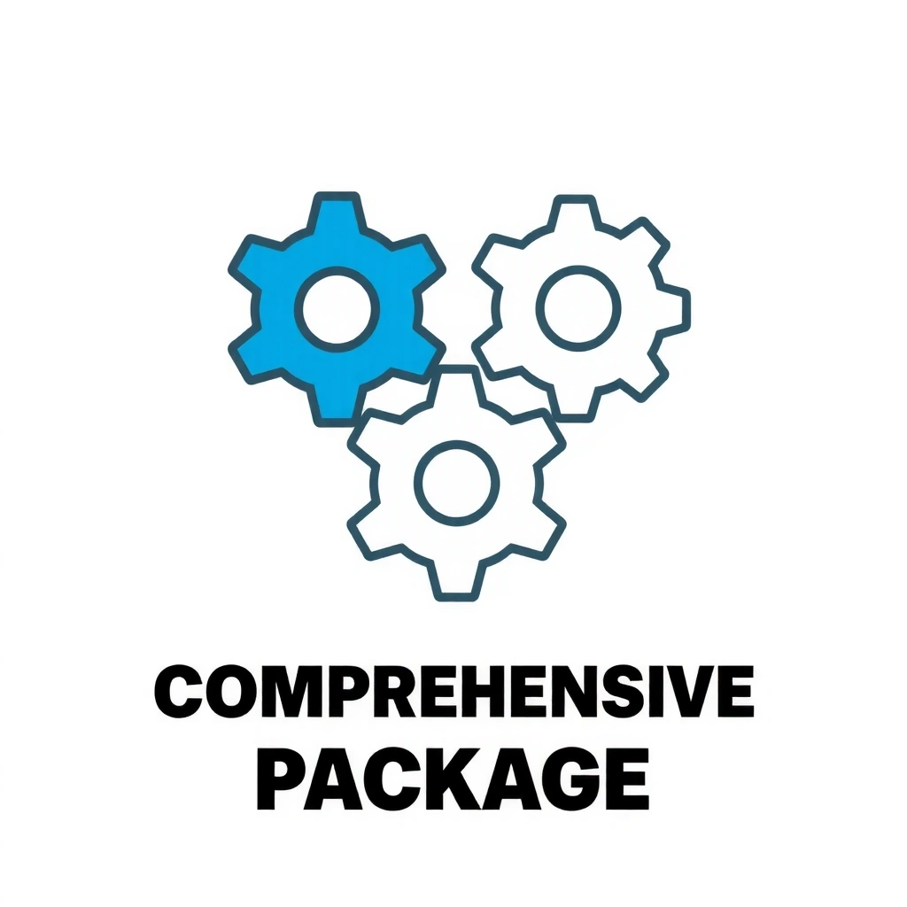 Icon representing a package deal for commercial clients
